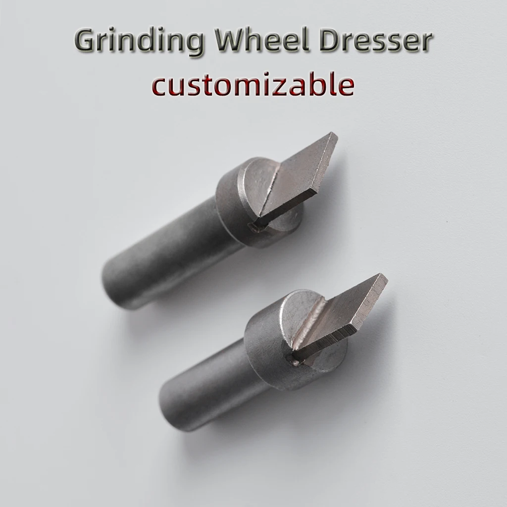 Sintered Diamond Dresser Square Head Cutters For Grinding Wheel Grooves Repair and Step Forming Bench Grinder Dressing Tools
