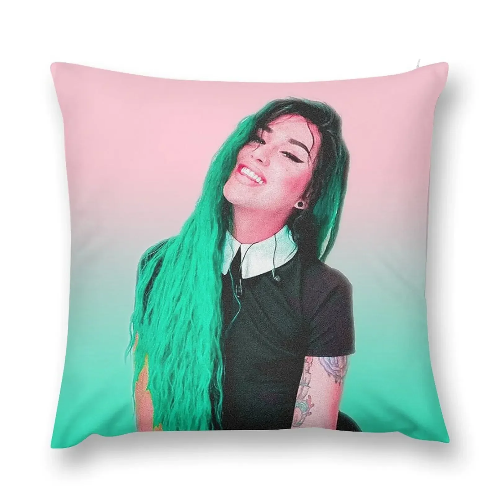 Adore Delano || background color Throw Pillow Custom Cushion Photo Pillow Decor christmas pillow case