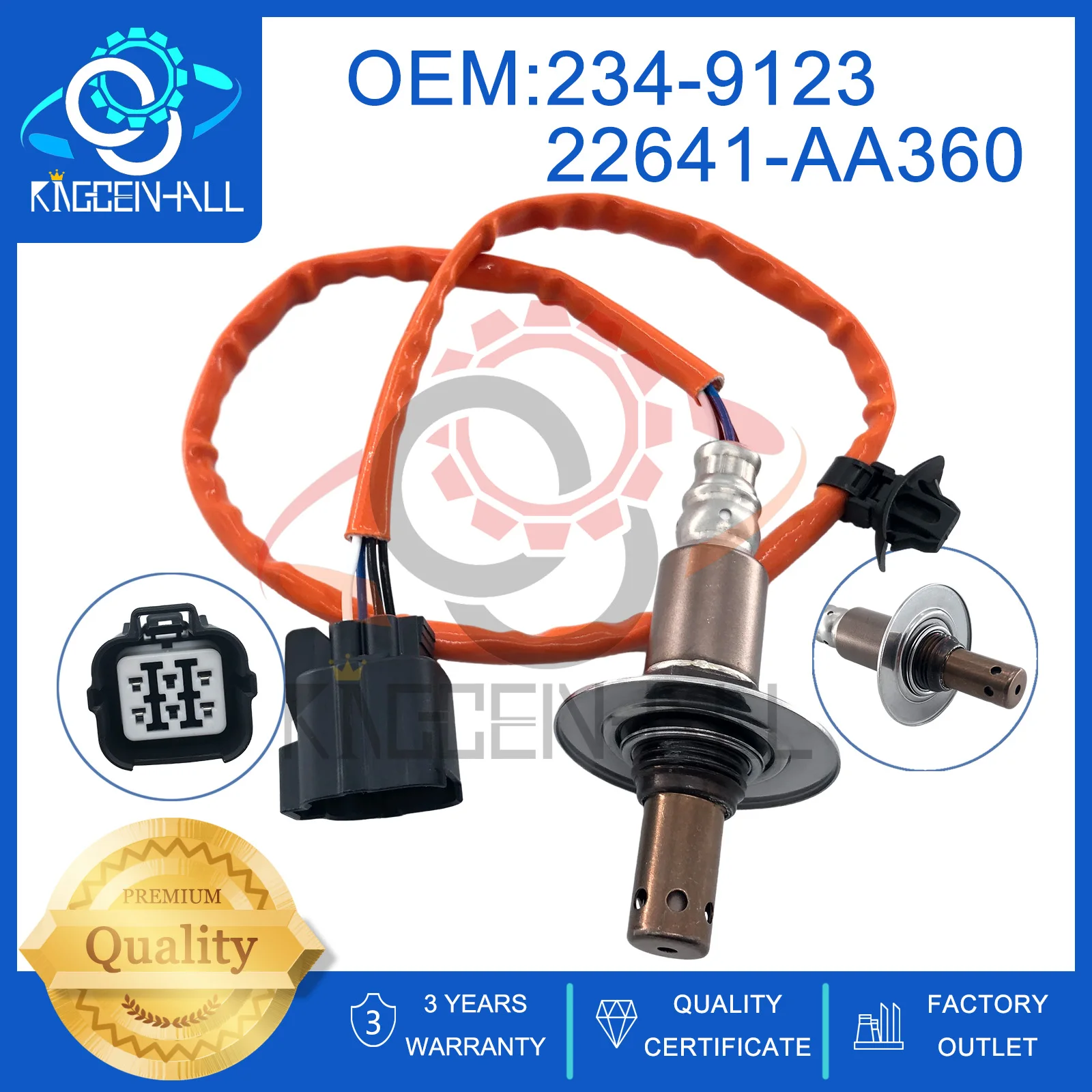 New 22641-AA360 234-9123 Upstream Lambda O2 Oxygen Sensor For Subaru Forester Impreza Outback Sport Legacy 2006-2011 22641AA360