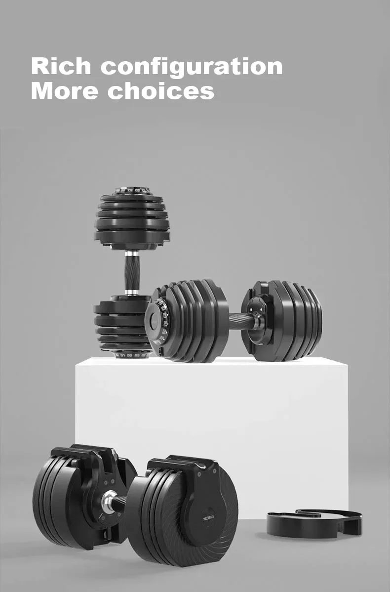 10-80kg Multiweight Options Adjustable Weights Dumbell Set Gym Dumbells