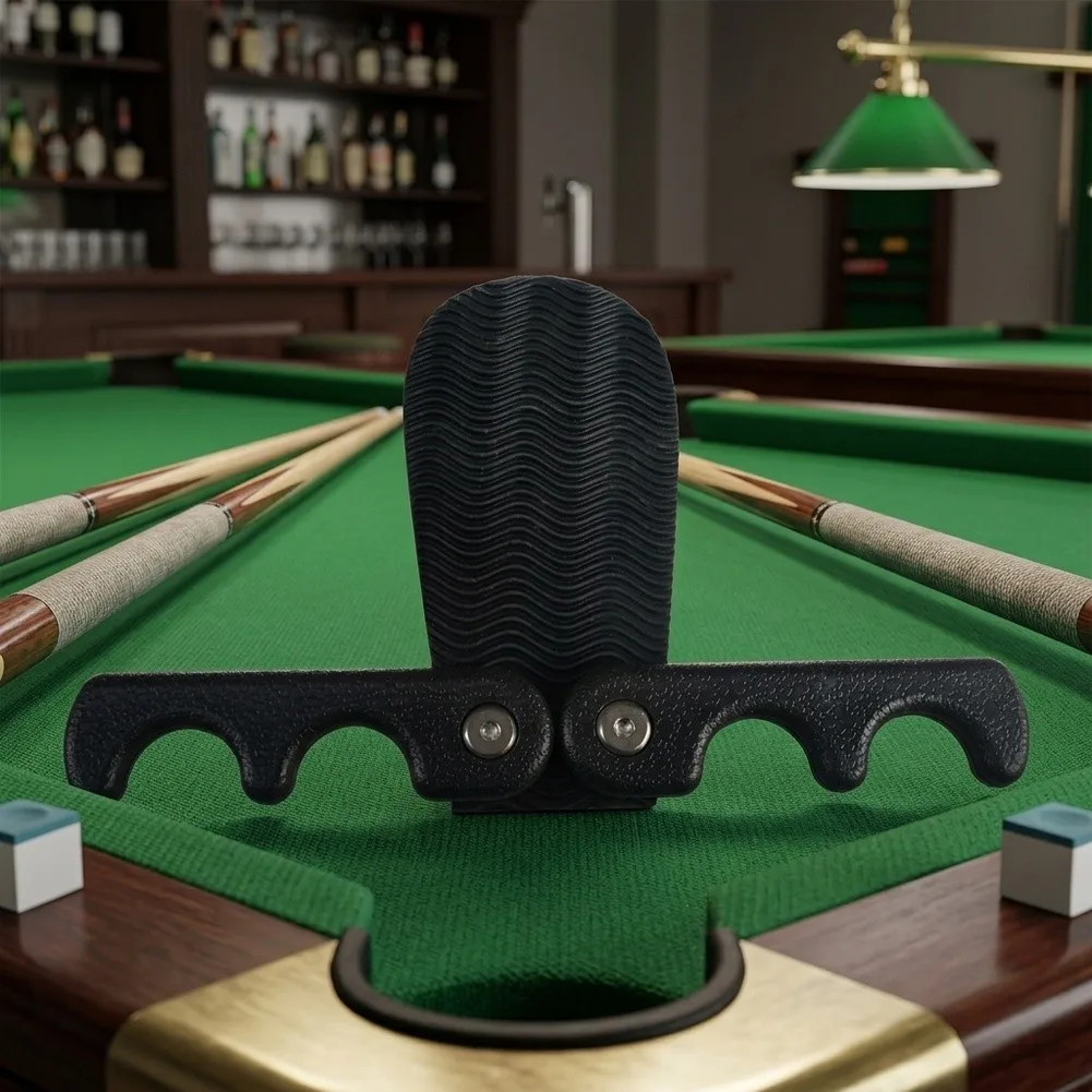 For Billiard Table Pool Cue Rack Billiard Cue Rack For Home Use Smooth Groove Protection Gentle Plastic Material