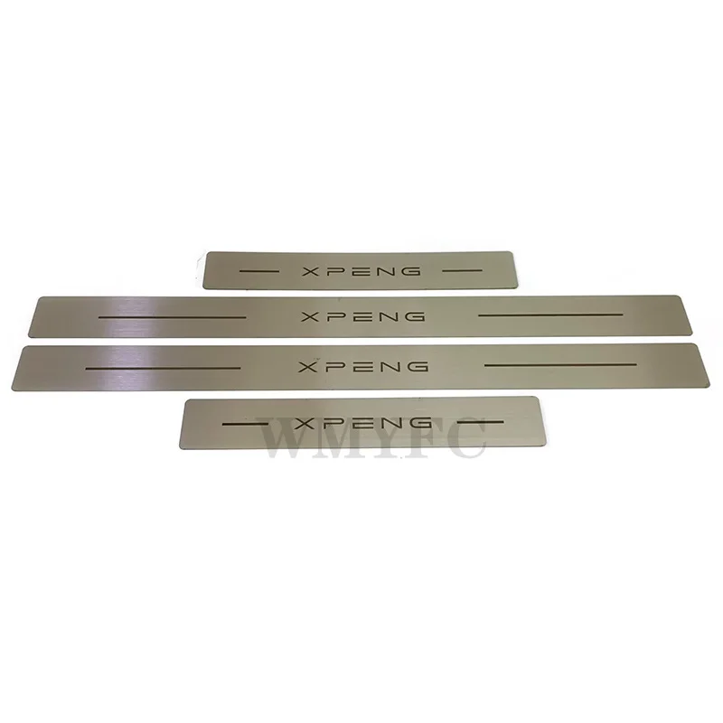 For XPENG XG G9 2023 2024 Car Door Threshold Plate Sill Plate Stainless Steel Car Interior Modification Protective Accessories