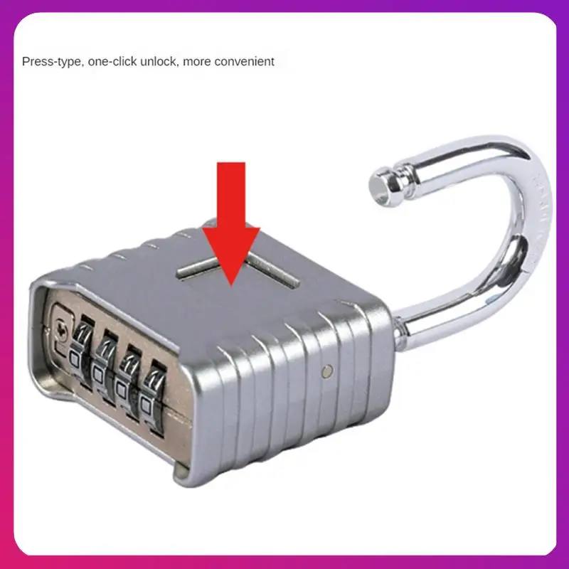 ABKL-Heavy Duty Combination Padlock, Outdoor Padlock, Mechanical Combination Lock For Lockers,Gates