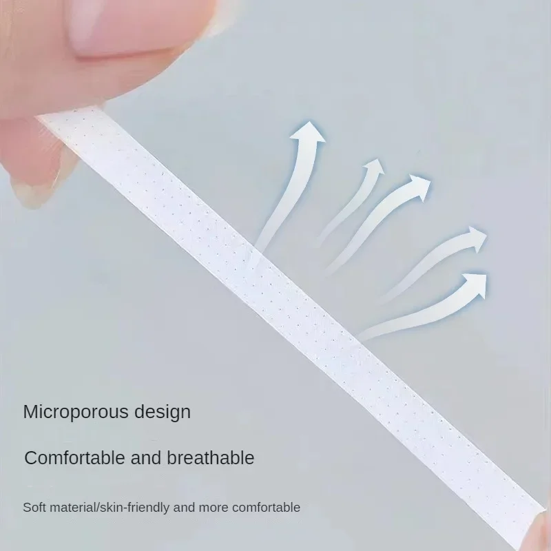 Bande de levage de cils 4MM, bandes en papier médical respirantes, Extension de cils, bande blanche anti-peluches, faux Patch pour les yeux, outils autocollants pour paupières