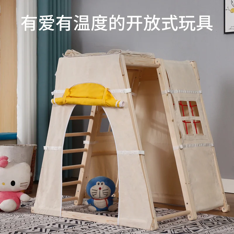 climbing frame tent, pure cotton indoor yurt game house, room baby reading corner