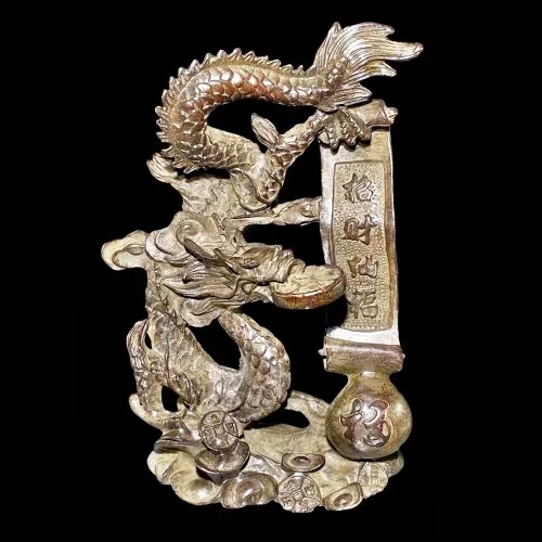 Antique bronze ware collection  home furnishings, wealth and fortune prosperity, wealth and fortune, dragon living  decorations