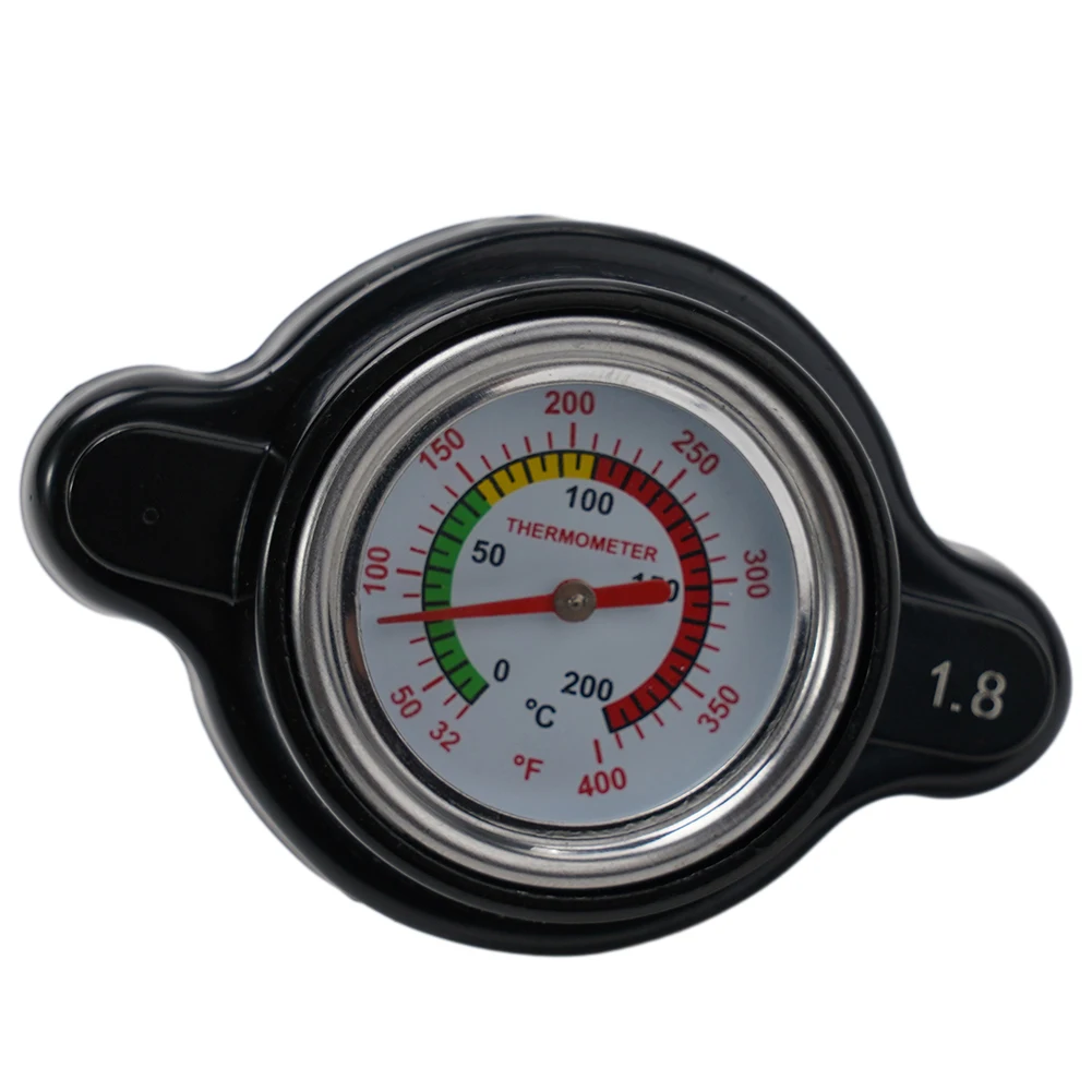 

1 шт. для Honda CRF450R 2002-2015: Металлическая крышка радиатора 1.8 с термометром высокого давления и указателем температуры, крышка бачка для воды