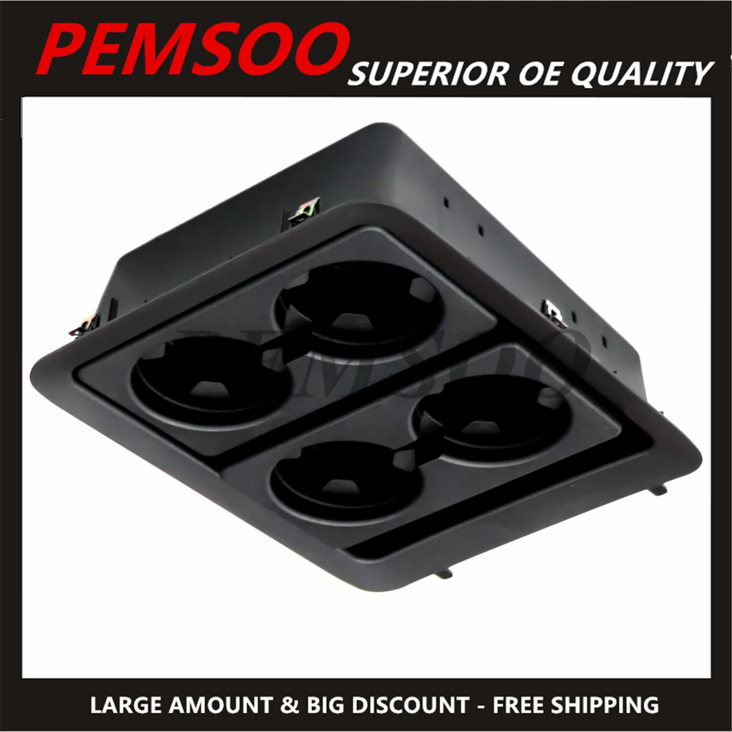 

New Center Console Cup Holder For Silverado 2007-2014 Suburban Tahoe GMC Sierra 2500 HD 22860866 19154712