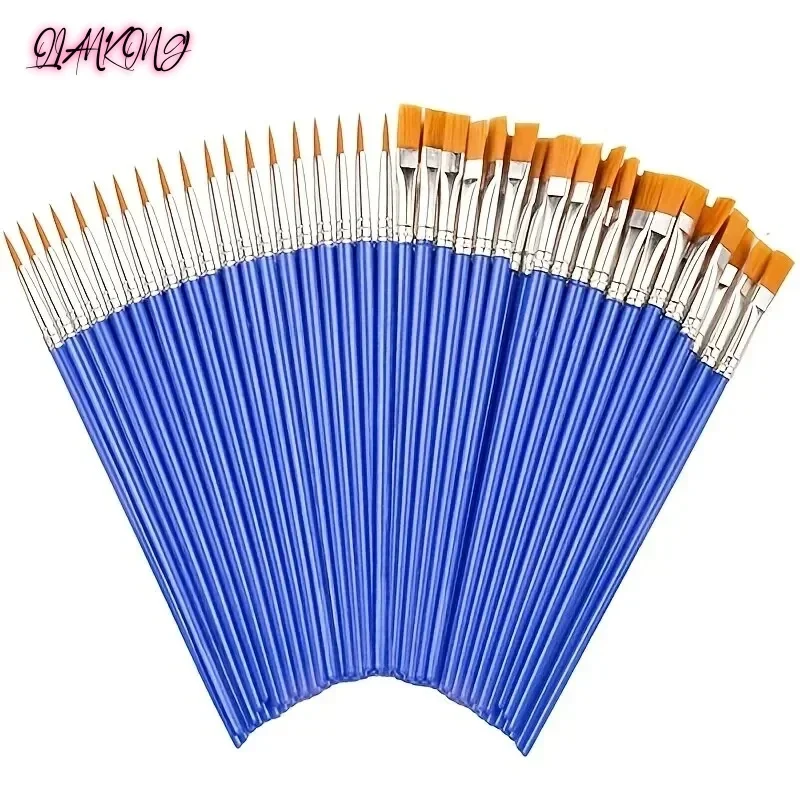 

QIANKONG 20pcs Painting Brushes For Painting Handcraft Arts And Craft For Artistic Multifunction Hook Line Painting Equipment