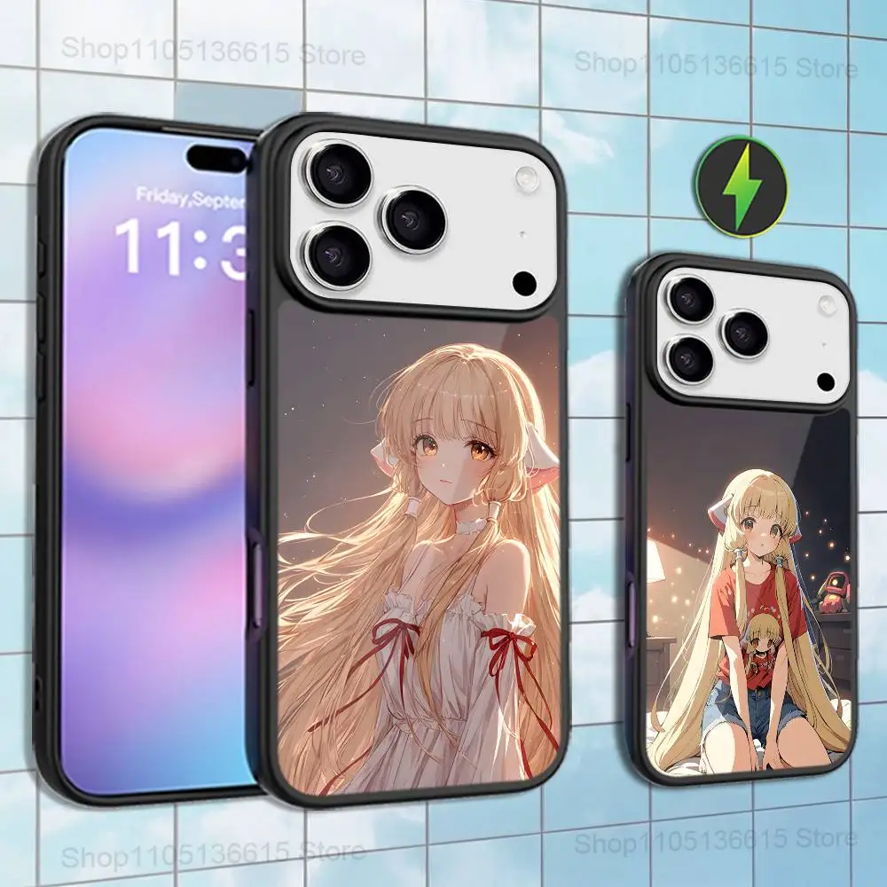 

Cute C-Chobits Comics Phone Case For iPhone 16,15,17,14,13,12,11,Pro,Max,Plus,Air Mini,Magsafe,Magnetic Wireless Charging Case