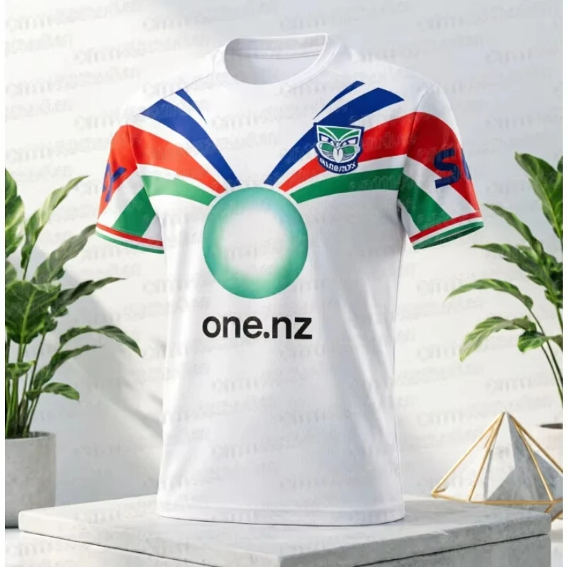 2026 NZ Warriors NRL Jersey3D Printed T-shirt for Casual, Quick Drying, Daily and Training, Family Style Y2K Short Sleeved Shirt