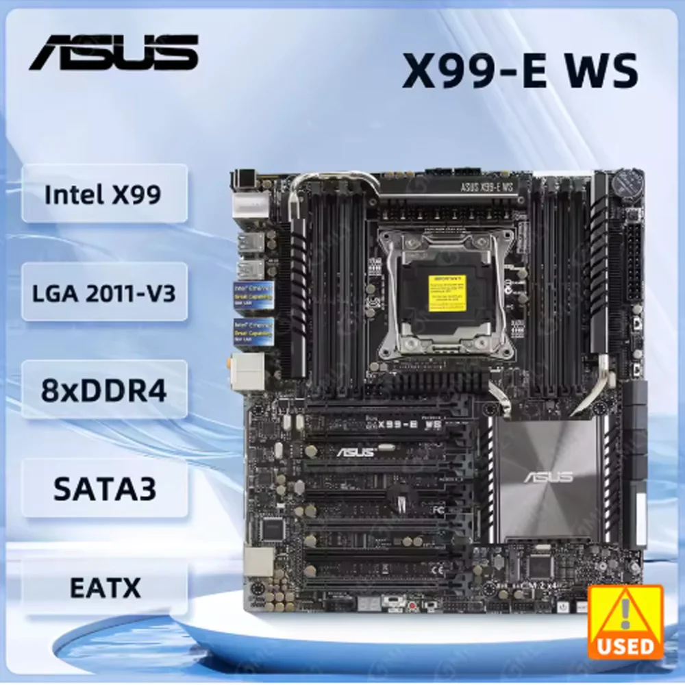 ASUS X99-E WS Workstation Intel X99 Motherboard 128GB DDR4 3200