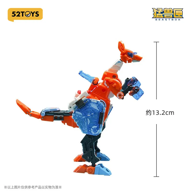 Brinquedo Transformador Ricochet Kangaroo Modelo 52toys Beast Box Series Figura Mecha Moderna Presente de Aniversário em Estoque