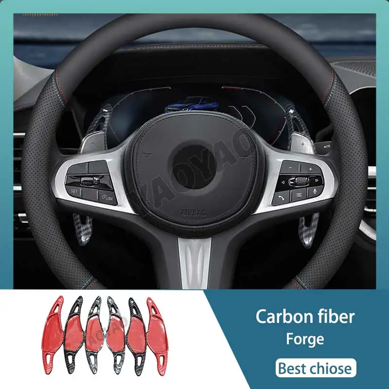 

Steering Wheel Paddle Gear Shift Extension For BMW 5 7 Series X3 X4 M5 Z4 G30 G31 G11 G12 2017 2018 F10 F11 F12 F13 2019