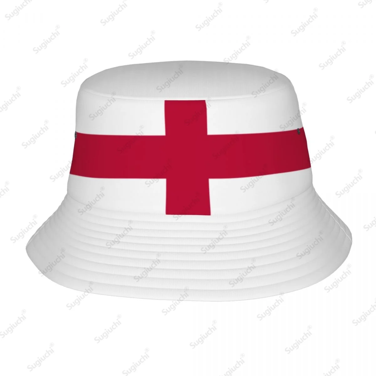 

2025 АНГЛИЯ 3D флаг Мужчины Женщины Панама Открытая солнцезащитная кепка Дышащая сетка для рыбака Кемпинг Туризм