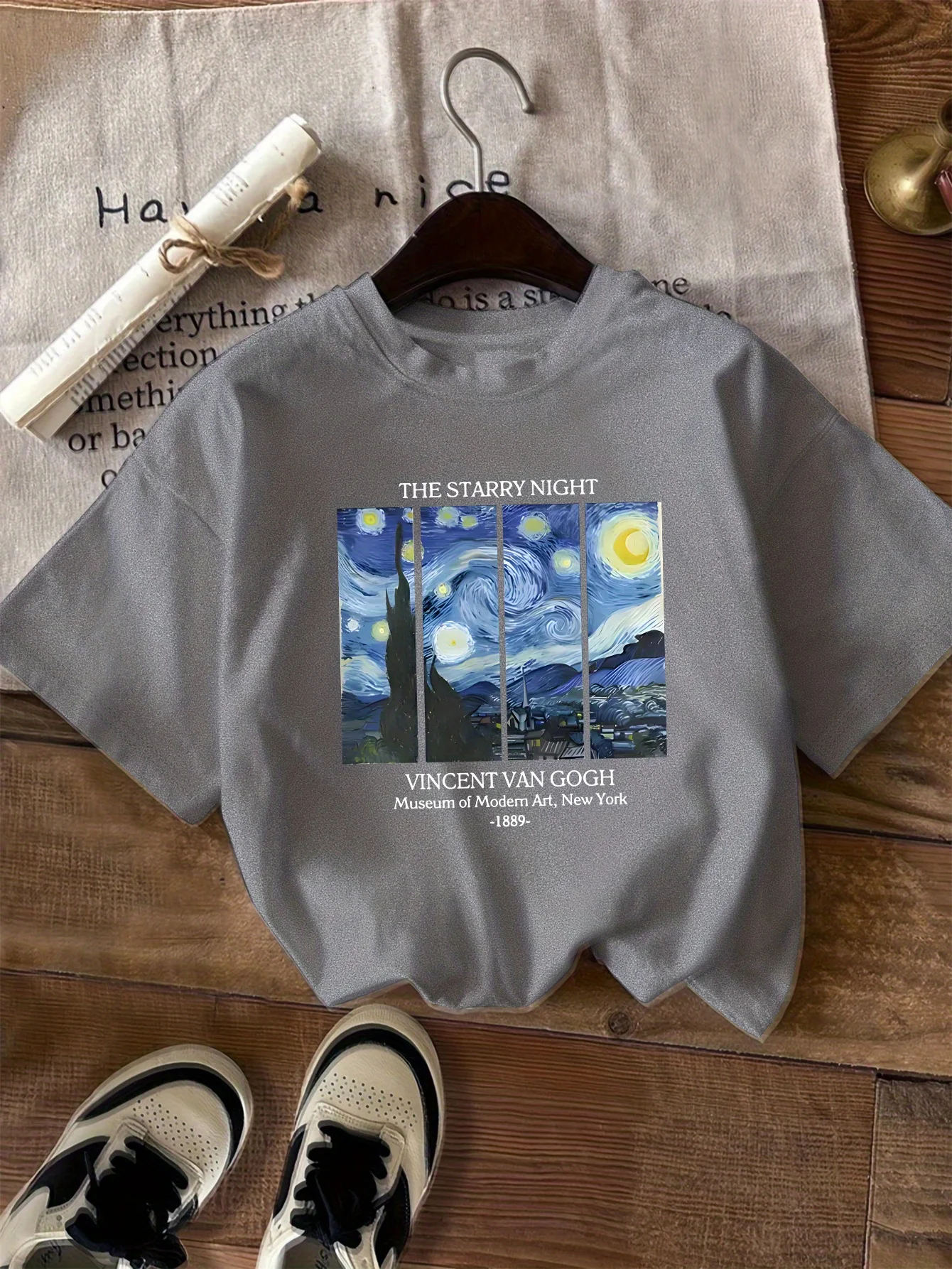 

Fashionable Ladies round Neck Short Sleeve Pattern Print T-Shirt Stylish Casual Top for Women