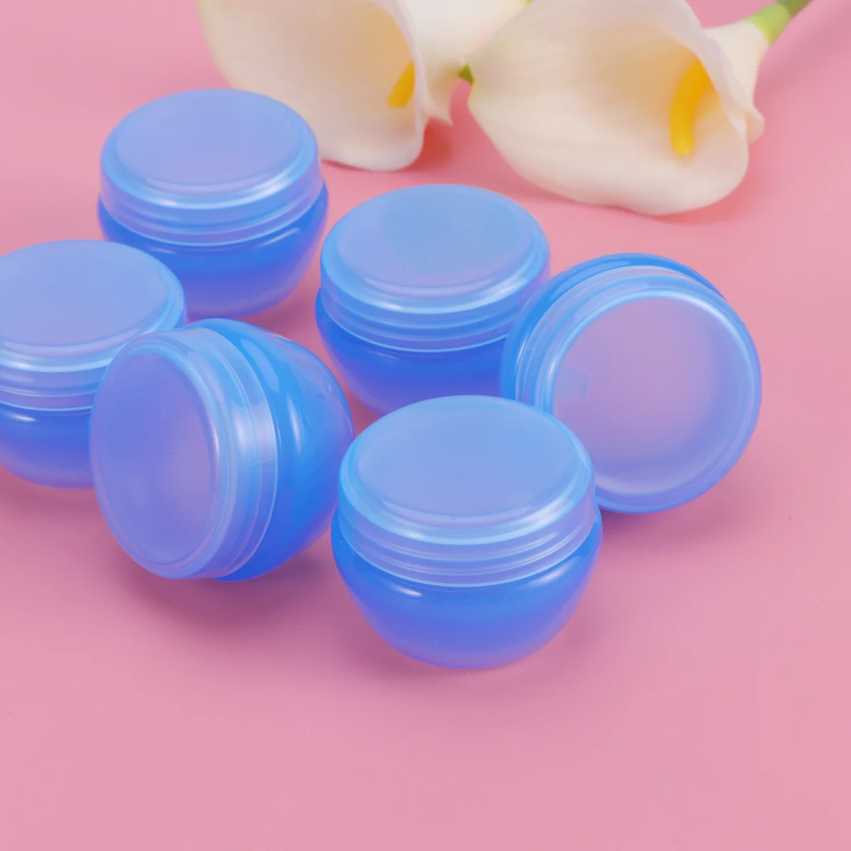 12 قطعة 20 جرام شكل الفطر حاويات كريم فارغة مختومة السفر الجرار لمستحضرات التجميل المراهم بلسم ظلال العيون الصلبة المستحضرات #6