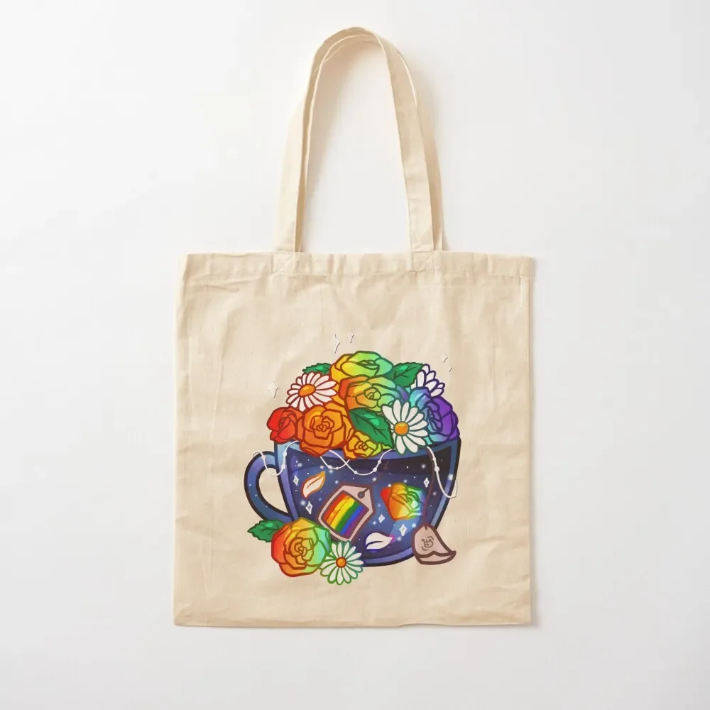 

Pride Flag Teacup - Rainbow/LGBT+ Tote Bag Gift bags Shopper bag Tote Bag