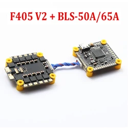 RC Tracker F405 V2 Flight Controller Stack F4 V3S Flight Control FC Support BetaFlight/INAV BLS-50A/65A 4in1 ESC for FPV Drone