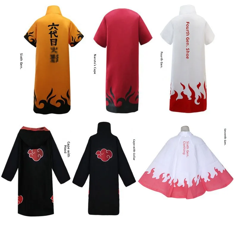 

Новая накидка на Хэллоуин четвертого поколения, костюм для косплея шестого поколения, аниме, сценический костюм, традиционные китайские...