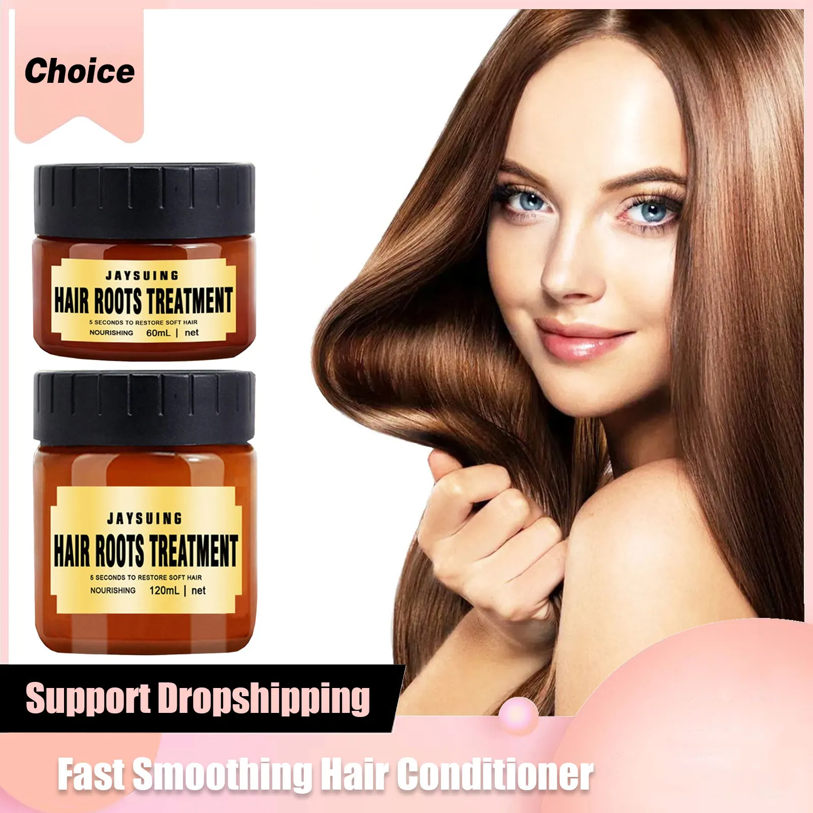 

Smoothing Hair Conditioner Repair Damaged Frizzy Split Ends Treatment Keratin Hair Straightening Nourishing Leave-In Conditioner