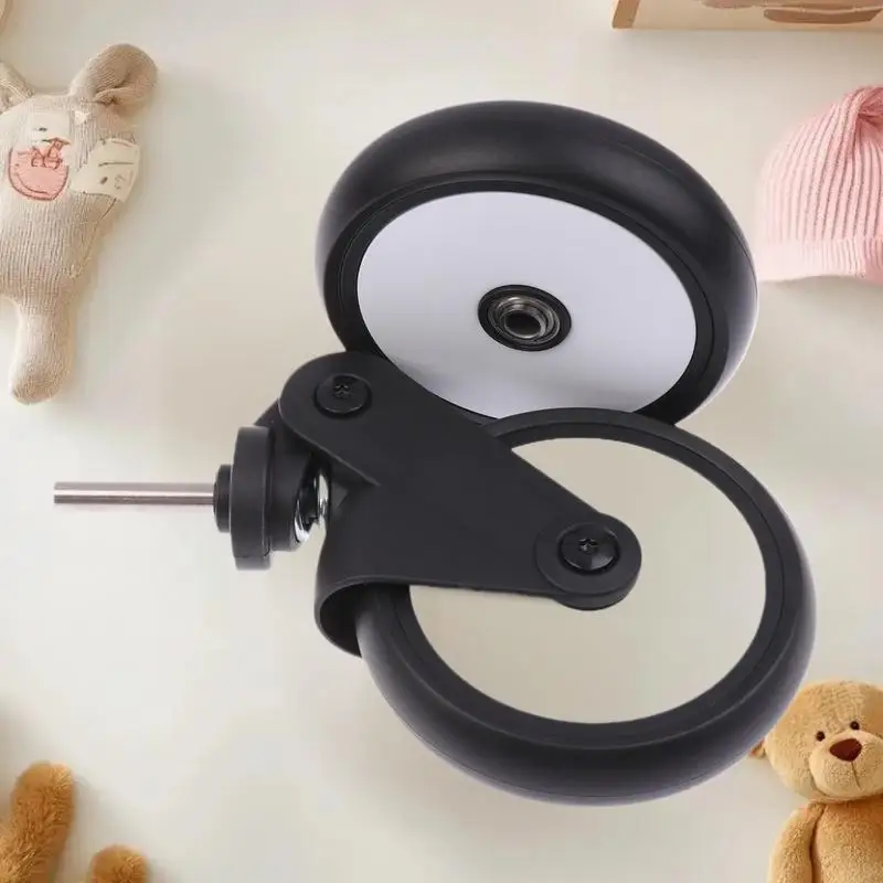 مجموعة عجلات مطاطية لعربة الأطفال من Babyzen YOYA YOYO - ملحقات بديلة DIY للأمام والخلف