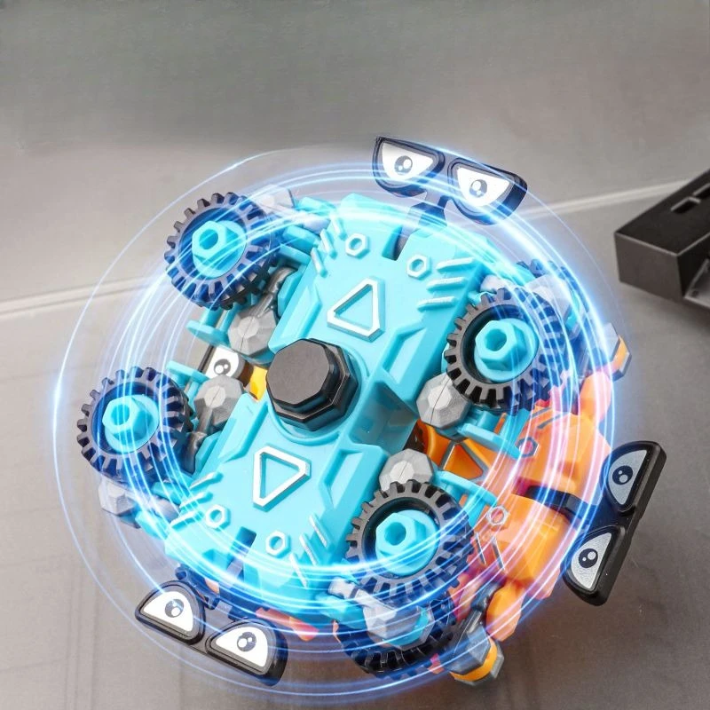 4 個変身車フィジェットスピナーおもちゃ学生、実践者抗ストレス不安耐圧ミュートおもちゃギフト