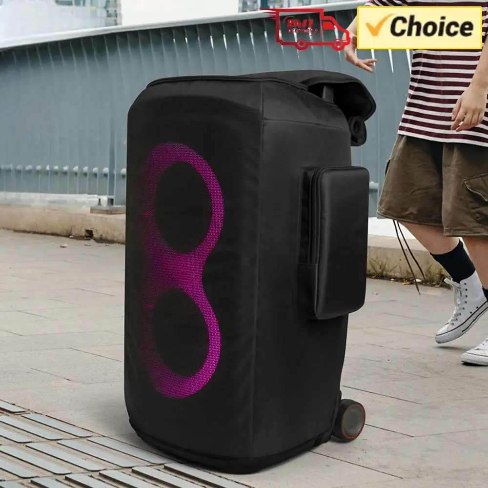 

Чехол для переноски колонки JBL PartyBox 520 с застежкой-молнией, пылезащитный чехол для колонки, утолщенная нейлоновая сумка для хранения колонки с защитой от царапин