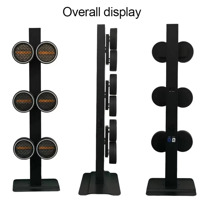 6 * 60W pixel retro stage 360 ° rotating background control suitable for wedding events