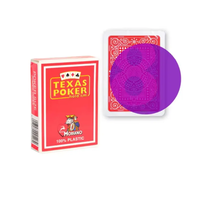 Infrared Marked Modiano Texas Poker Marked Cards For Infrared Sunglasses & Contact Lenses（Only Cards)
