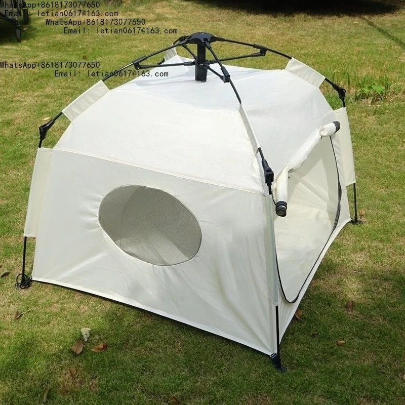 

Pet Tent Outdoor Household Fully Automatic Folding Cat Kennel Rain Protection Sun Protection Portable Car Camping