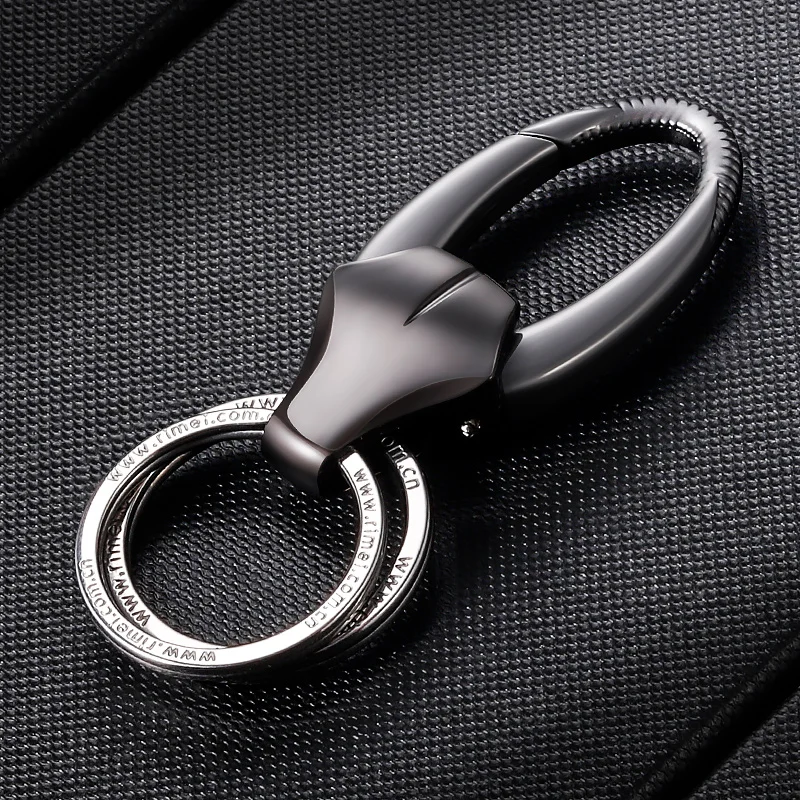 

Keychain for Car Key Men's Pendant Stainless Steel Keyring Ring Chain Bull Head Creative Car Accessori Keychain Key Ring