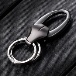 Keychain for Car Key Men's Pendant Stainless Steel Keyring Ring Chain Bull Head Creative Car Accessori Keychain Key Ring