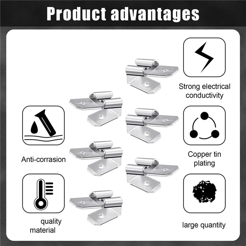 

【Price-Drop!】500 Pcs Double Piggyback Spade Connectors,Female Male Quick Disconnect Piggyback Spade Crimp Terminals Assortment K