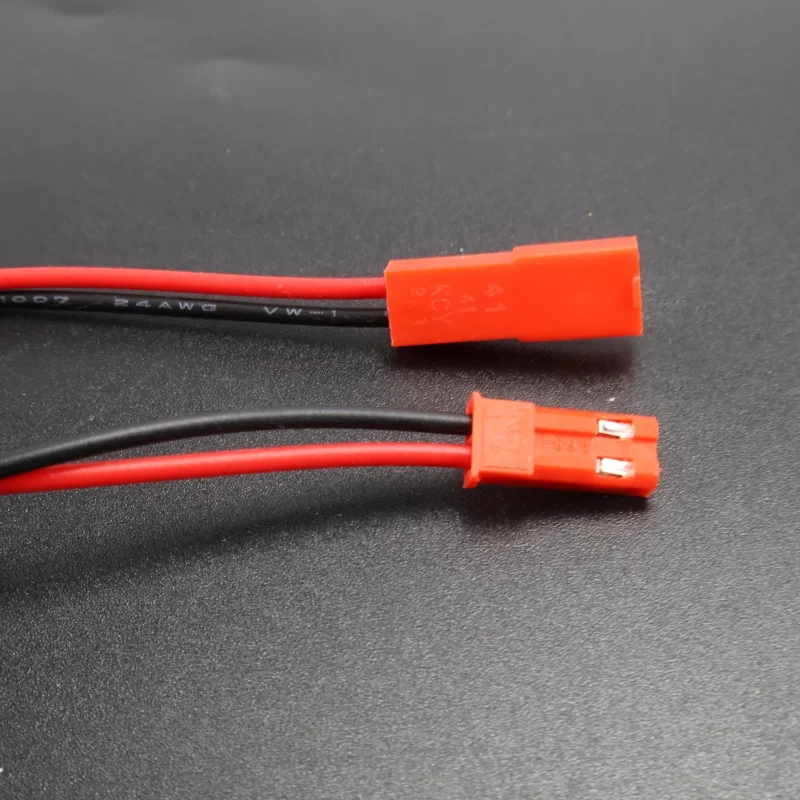 10 pairs of male and female JST plug cable 2 pin for RC BEC battery adapter helicopter DIY FPV drone quadcopter