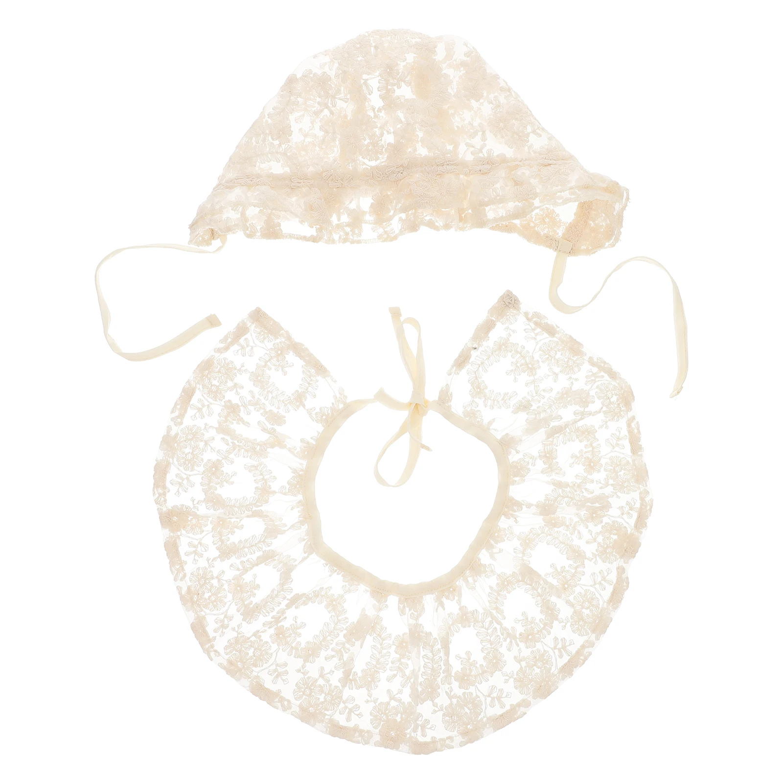 

Newborn Costume Hats Set Beige Lace Pants Fashion Design Photography Newborn Costume Set Comfortable Premium Material