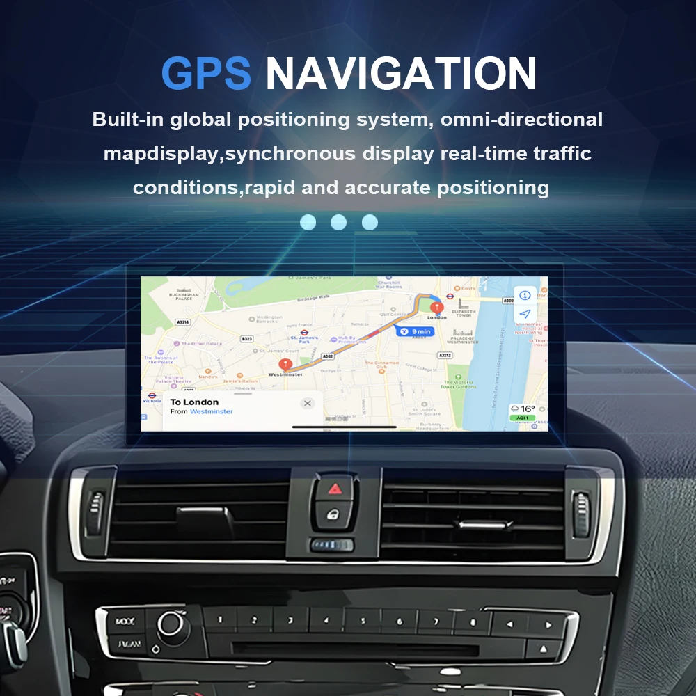 Rádio do carro de android 14 para bmw série 1/2 f20 f21 f22 f23 2013 - 2018 tela de toque reprodutor de vídeo multimídia navegação gps estéreo