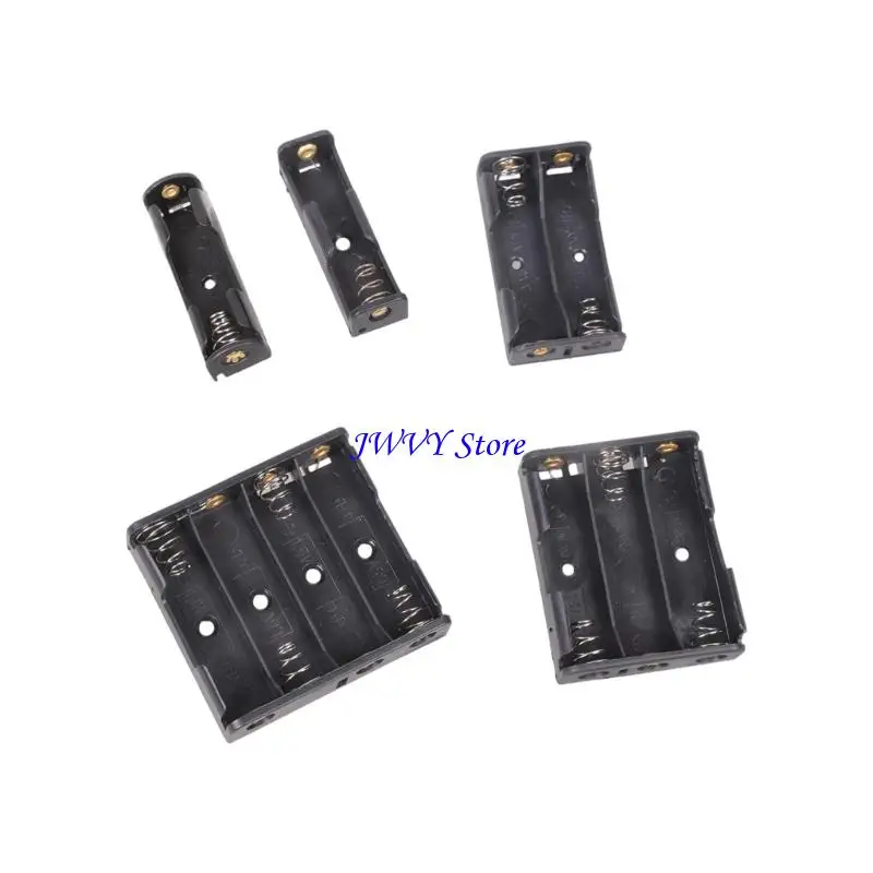 علبة بطارية 573A 2A محطات لحام من البلاستيك المعدني لمشاريع DIY #5