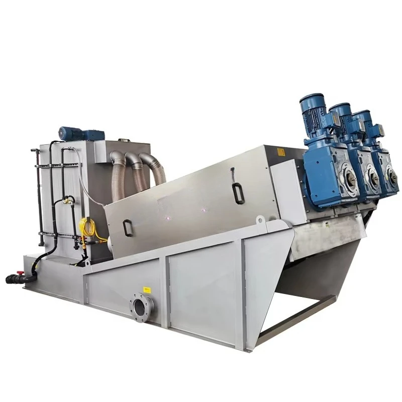 New Arrivals Volute Screw Press Sludge  Dewatering Machine Sludge Dewatering Equipment