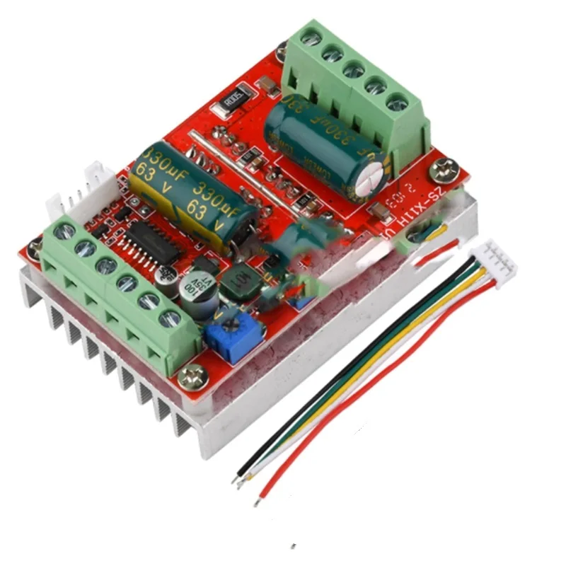 

12V 24V 48V BLDC 6-60V 400W Three-phase Brushless Motor Controller Driver Board Controller Motor Drive Module PWM Signal Input