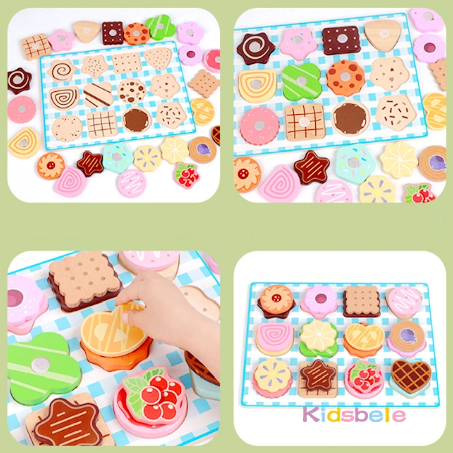 Montessori créatif multicolore bricolage Dessert crème glacée jouer maison jouet Parent-enfant interactif motricité Fine jouet cadeau de noël