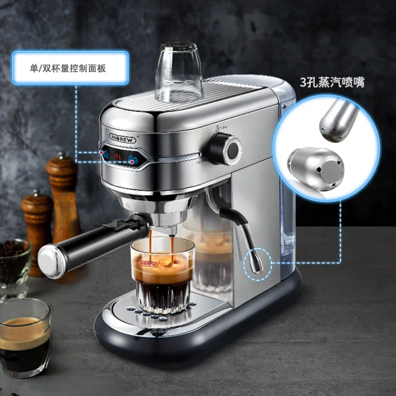 カフェテラコーヒーメーカー,半自動,超薄型,エスプレッソ,カプチーノ,お湯,h11用