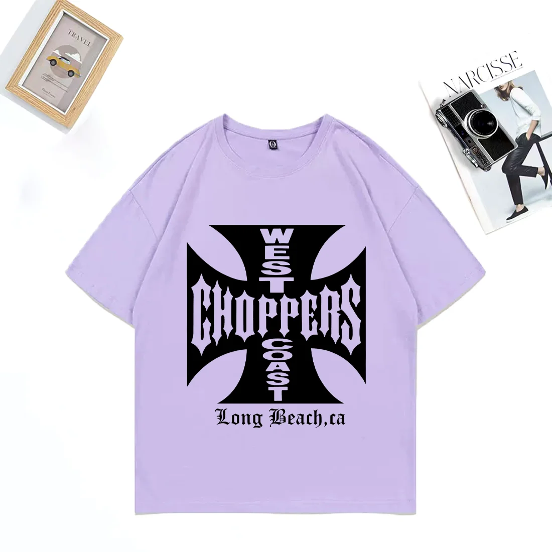 Paul Walker Shirt West Coast Choppers Hip Hop T-shirt Men women vintage streetwear harajuku Cotton clothing short sleeve TShirts