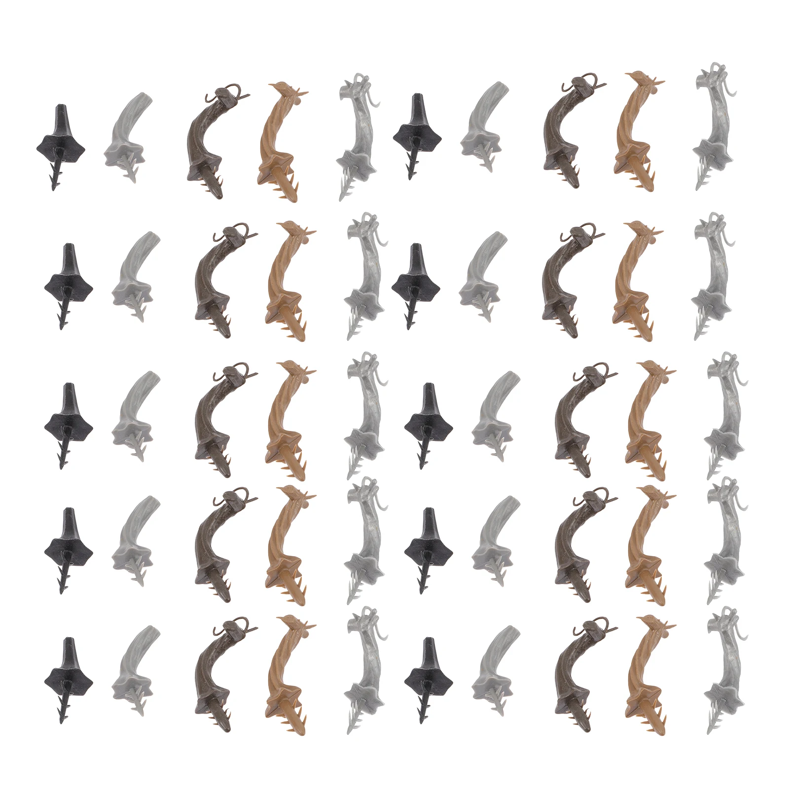 

50Pcs Pumpkin Stem Plastic Simulation Halloween Decor DIY Pumpkin Handle Supplies Fake Stems for Holiday Decoration