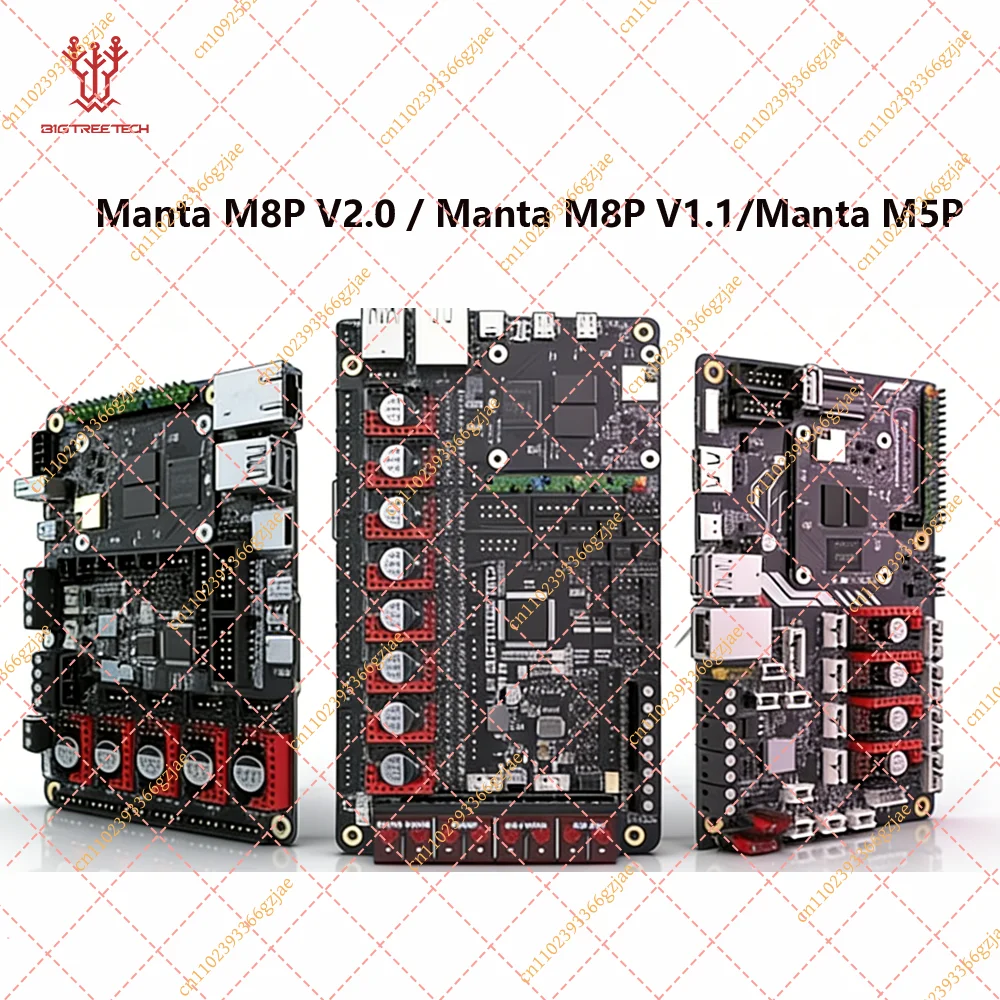 Image of BIGTREETECH Manta M8P V2.0 Motherboard STM32H723ZE 32bit für Klipper Raspberry Pi für Voron V0 Ender 3 3D-Drucker Steuerplatine