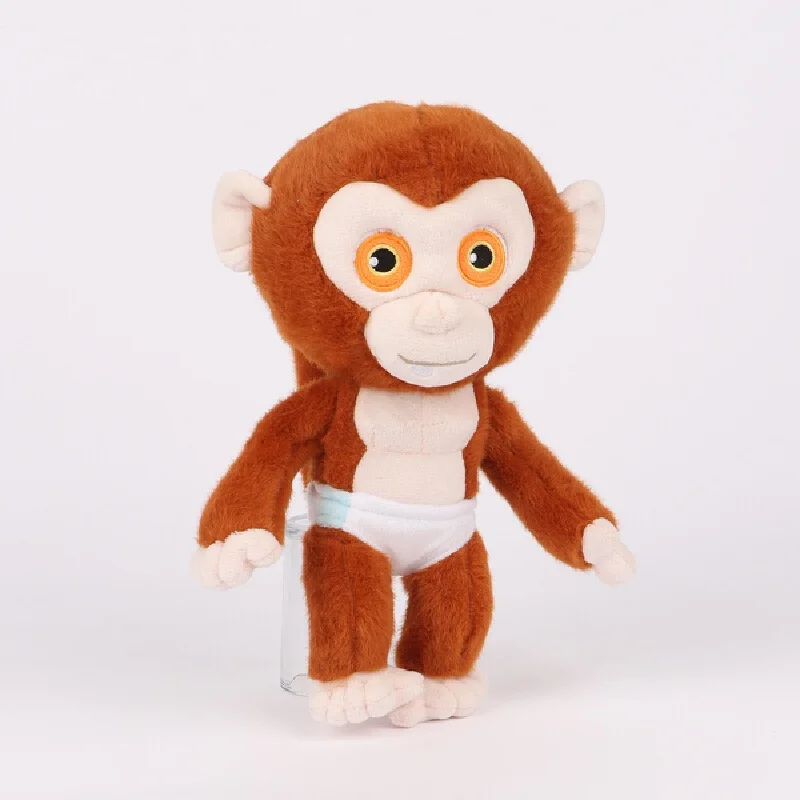 Poupée en peluche singe mignon, personnage de jeu, Animal en peluche doux, jouet en peluche Kawaii pour enfants et collectionneurs