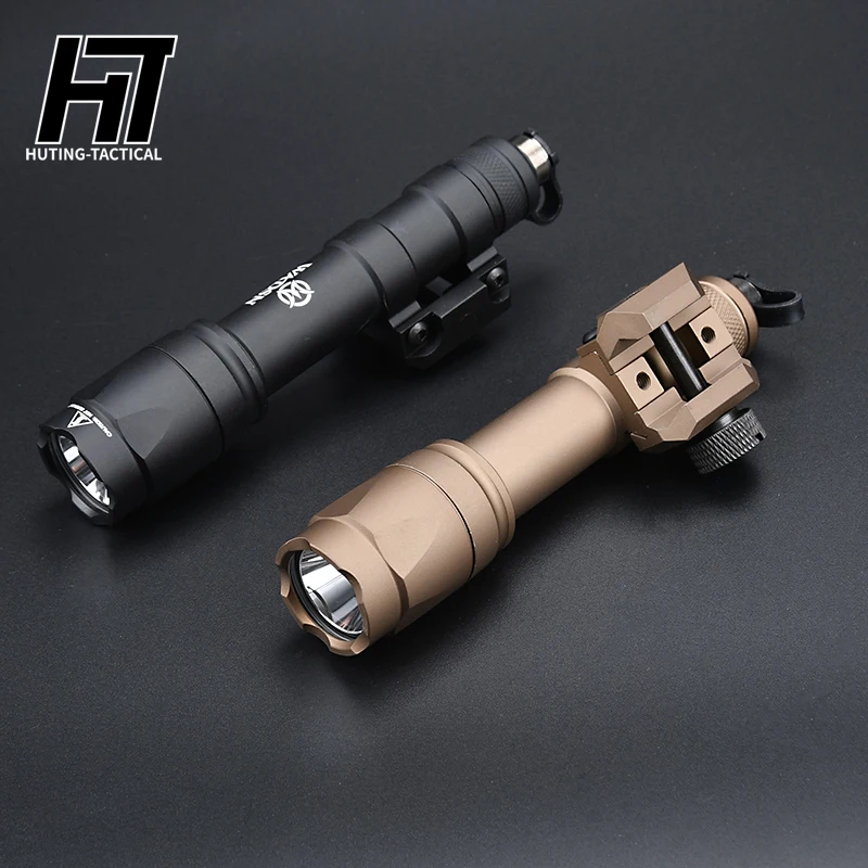 M600C M600 M300 Surefir Tactical Scout Light Rifle Weaponlight LED Flashligh Hunting Spotlight Dual Function Constant Switches