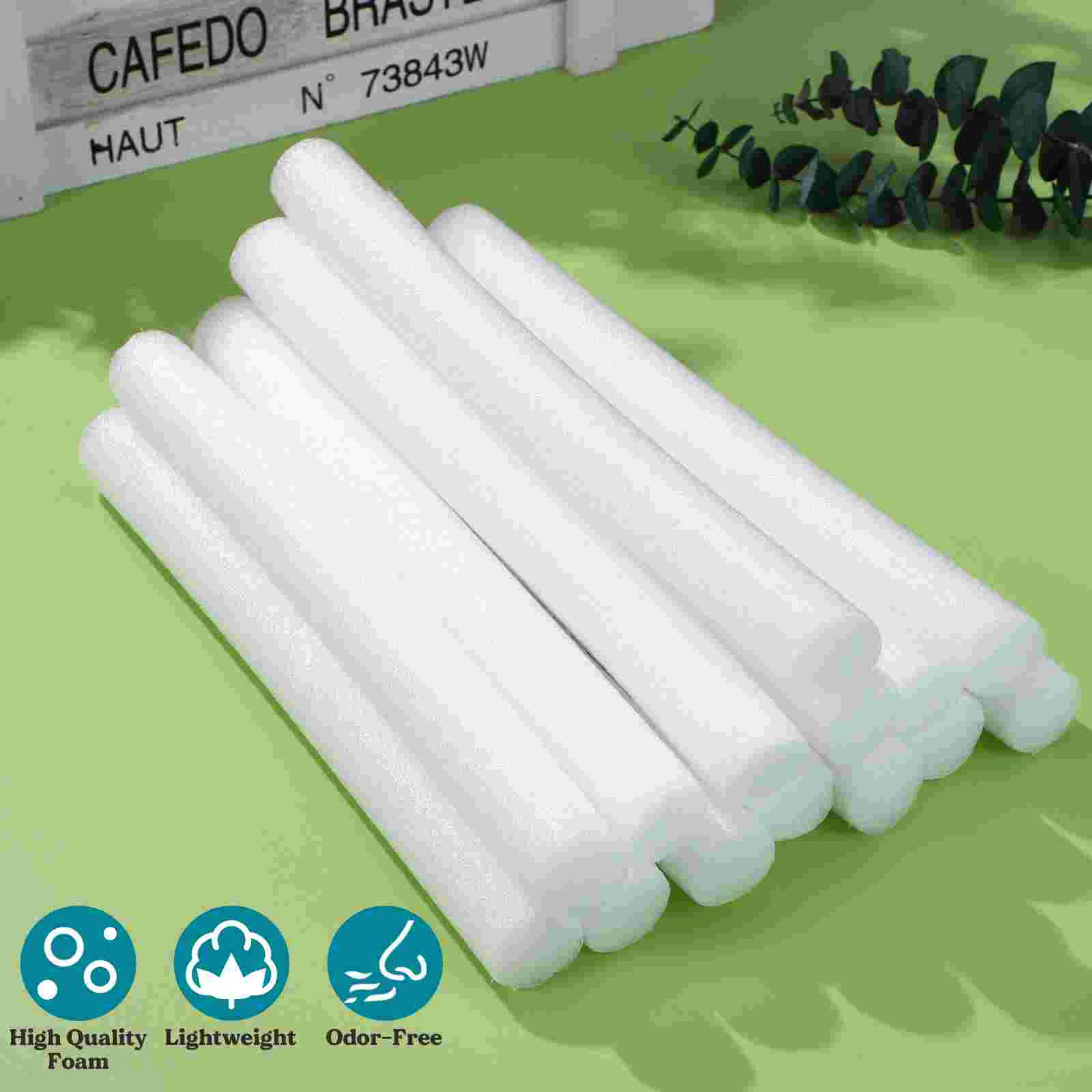 14 Pcs Foam Filler Rods Sofa Fixing Bar White Couch Cushion Grip Sofa Slipcover Grips Furniture Cover Tuck Grips Foam Support image 5