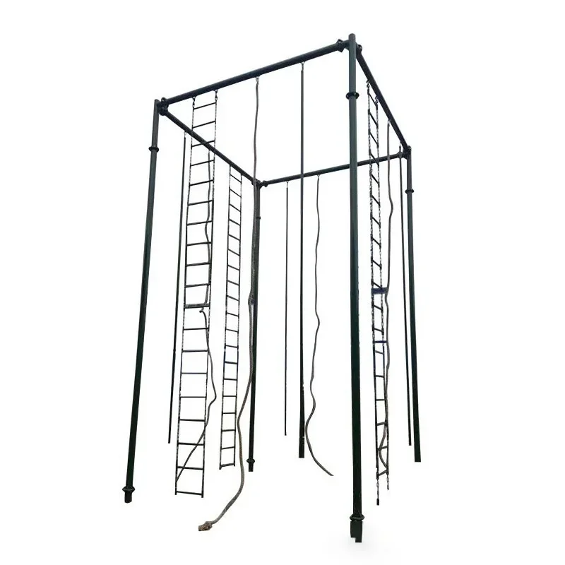 

Outdoor training climbing rod soft ladder three-in-one, rod rope frame