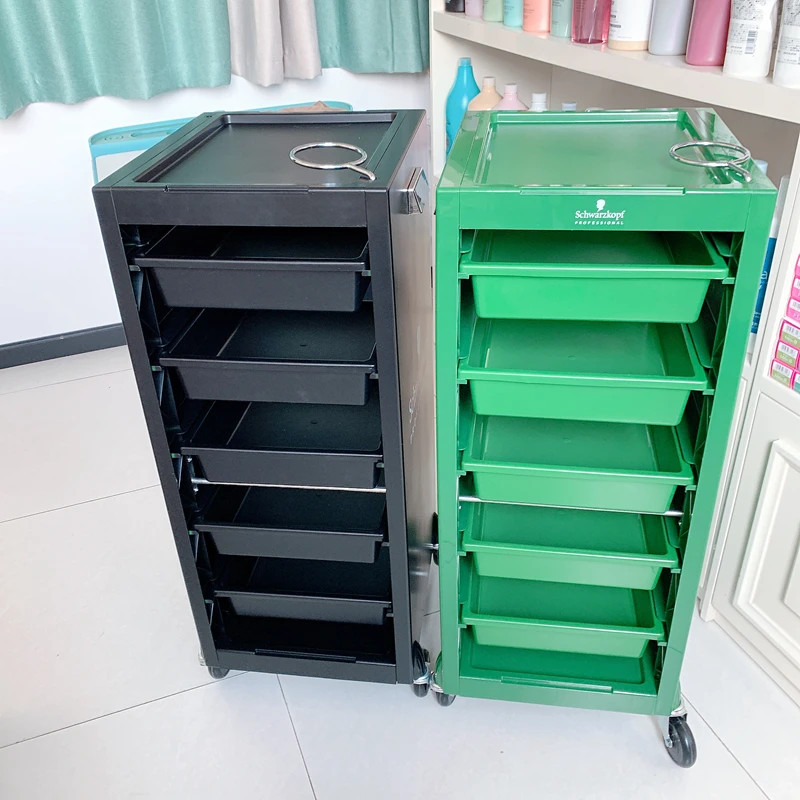 

Modern Creative Salon Trolley Barbershop Perm & Dye Tool Cart Storage Beauty Salon Trolley Salon Furniture Kosmetik Wagen